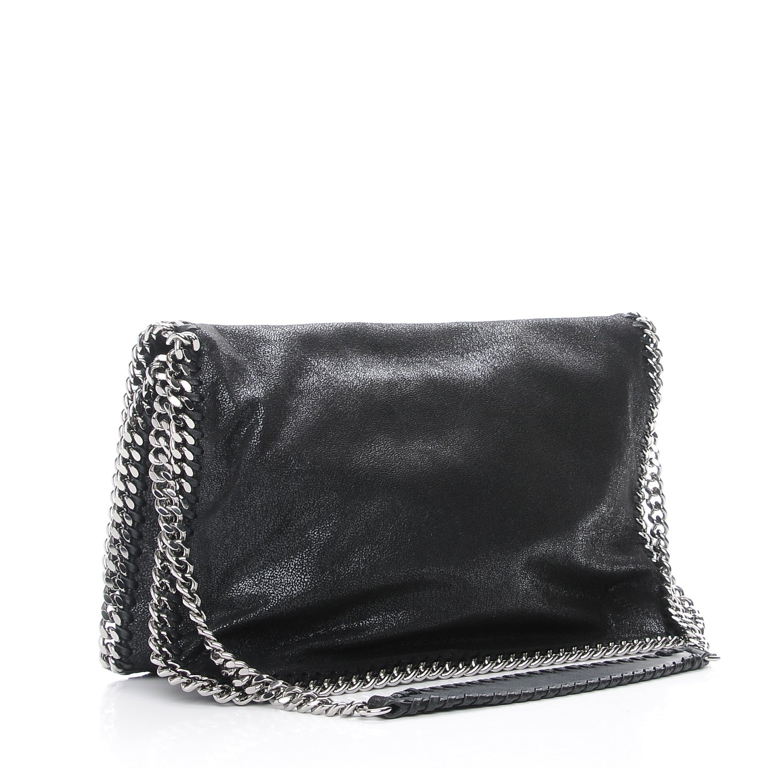Stella McCartney Shaggy Deer Falabella Messenger Black 3 of 8