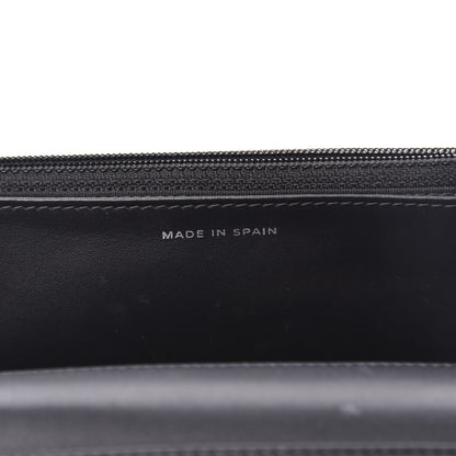 Chanel Caviar Timeless CC Wallet On Chain WOC Black 8 of 15