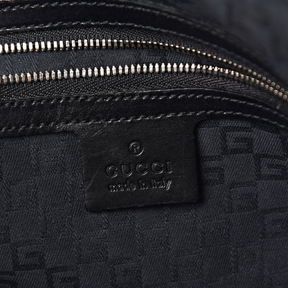 Gucci Perforated Calfskin Reins Tote Black 6 of 12