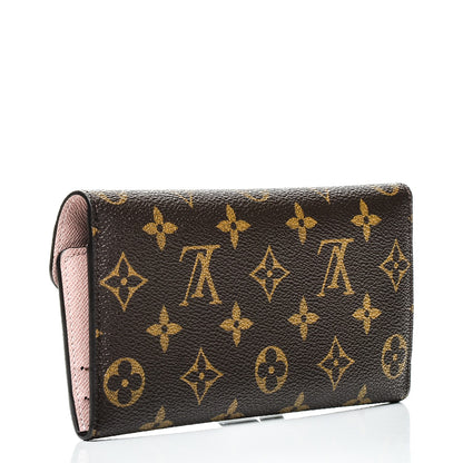 Louis Vuitton Monogram Josephine Wallet Rose Ballerine 3 of 6
