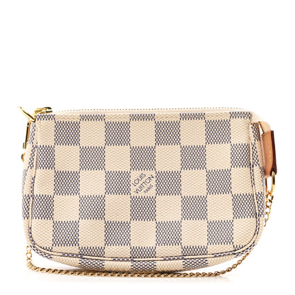 Louis Vuitton Damier Azur Mini Pochette Accessories 1 of 8