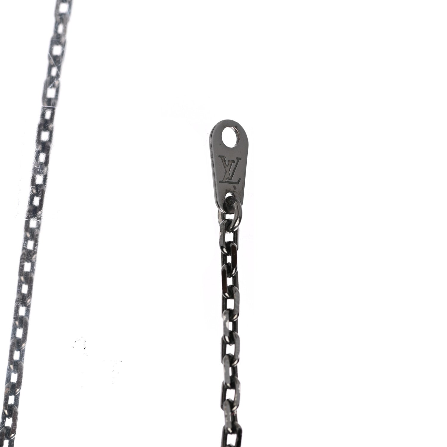 Louis Vuitton Sound DJ Vivienne Pendant Necklace Blue 4 of 5