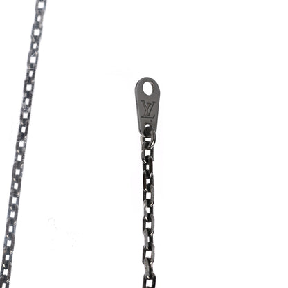 Louis Vuitton Sound DJ Vivienne Pendant Necklace Blue 4 of 5