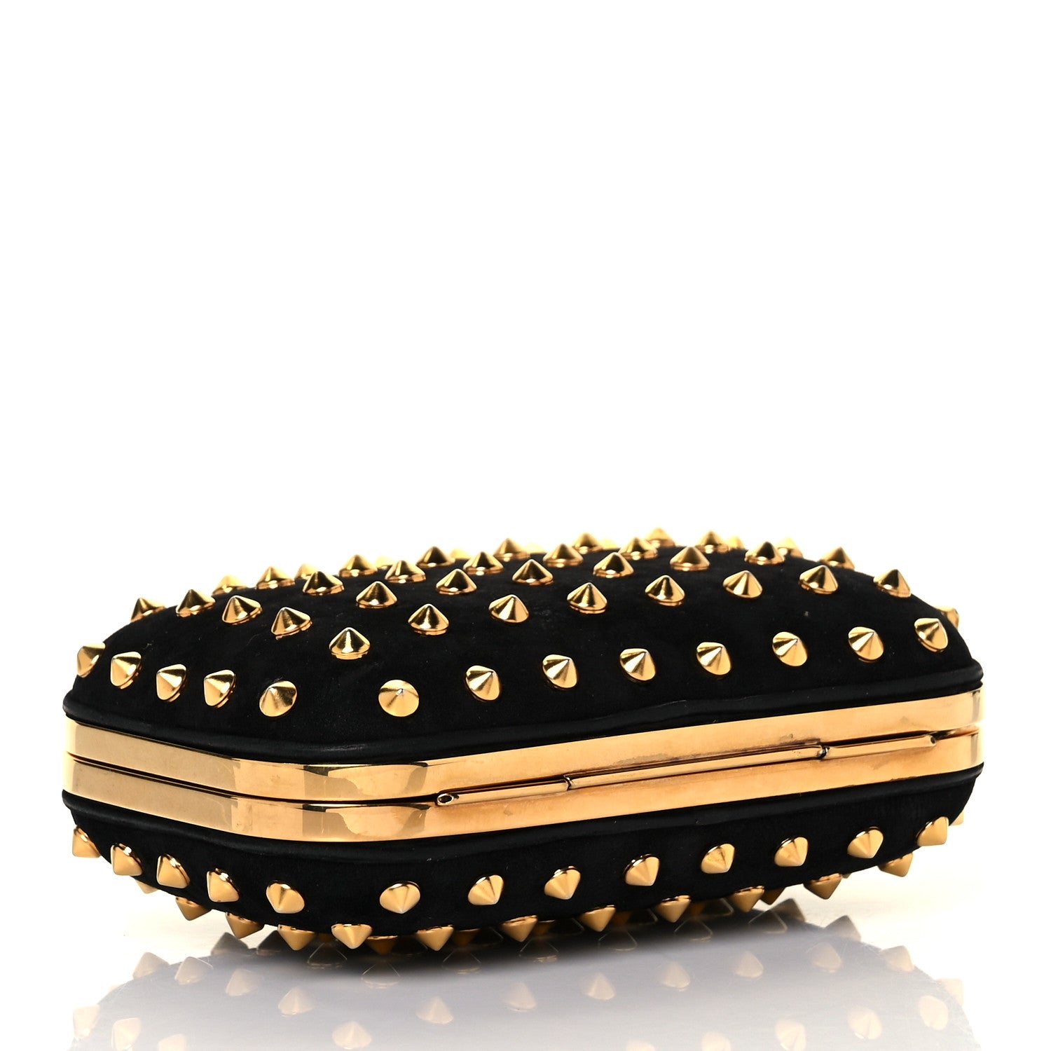 Gucci Studded Broadway Clutch Black 4 of 9