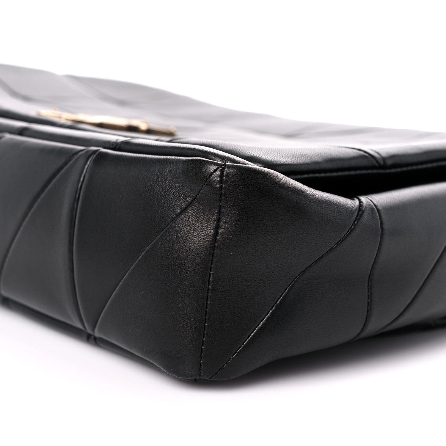 Saint Laurent Lambskin Patchwork Monogram Large Jamie Black 9 of 13