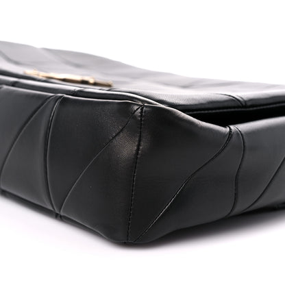 Saint Laurent Lambskin Patchwork Monogram Large Jamie Black 9 of 13