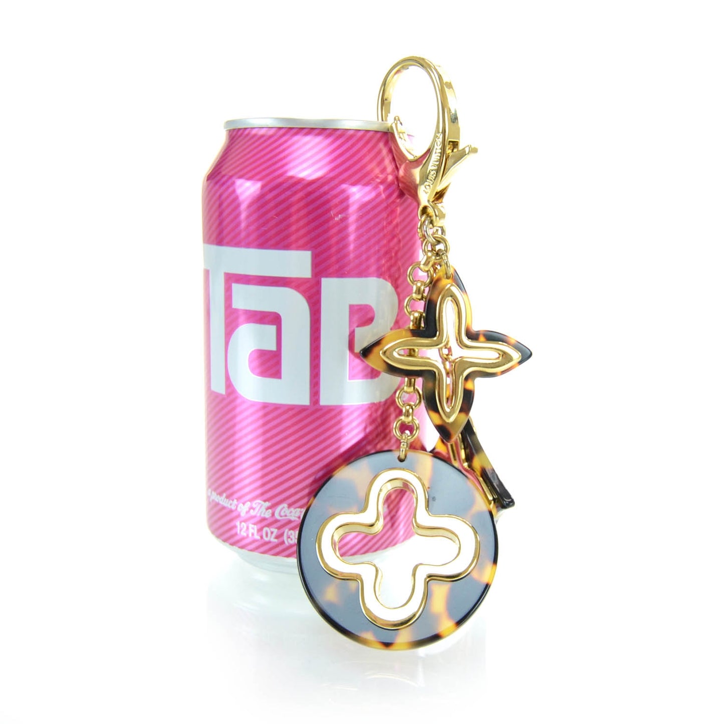 Insolence Bag Charm Ecaille