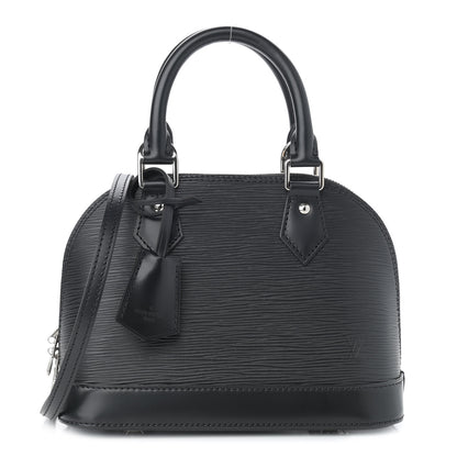 Louis Vuitton Epi Alma BB Black 1 of 10