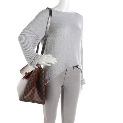 Louis Vuitton Damier Ebene Bergamo GM 2 of 7