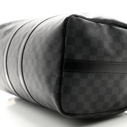 Louis Vuitton Damier Graphite Keepall Bandouliere 45 9 of 13
