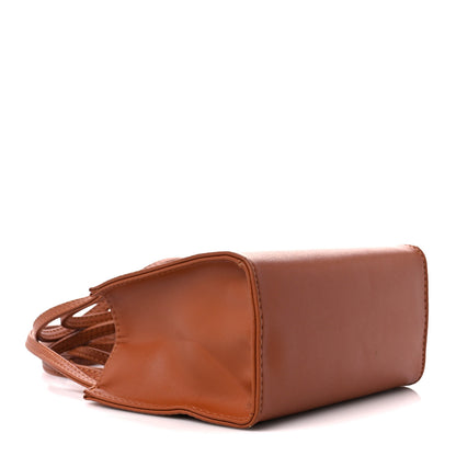Telfar Vegan Leather Small Shopping Bag Tan 4 of 11