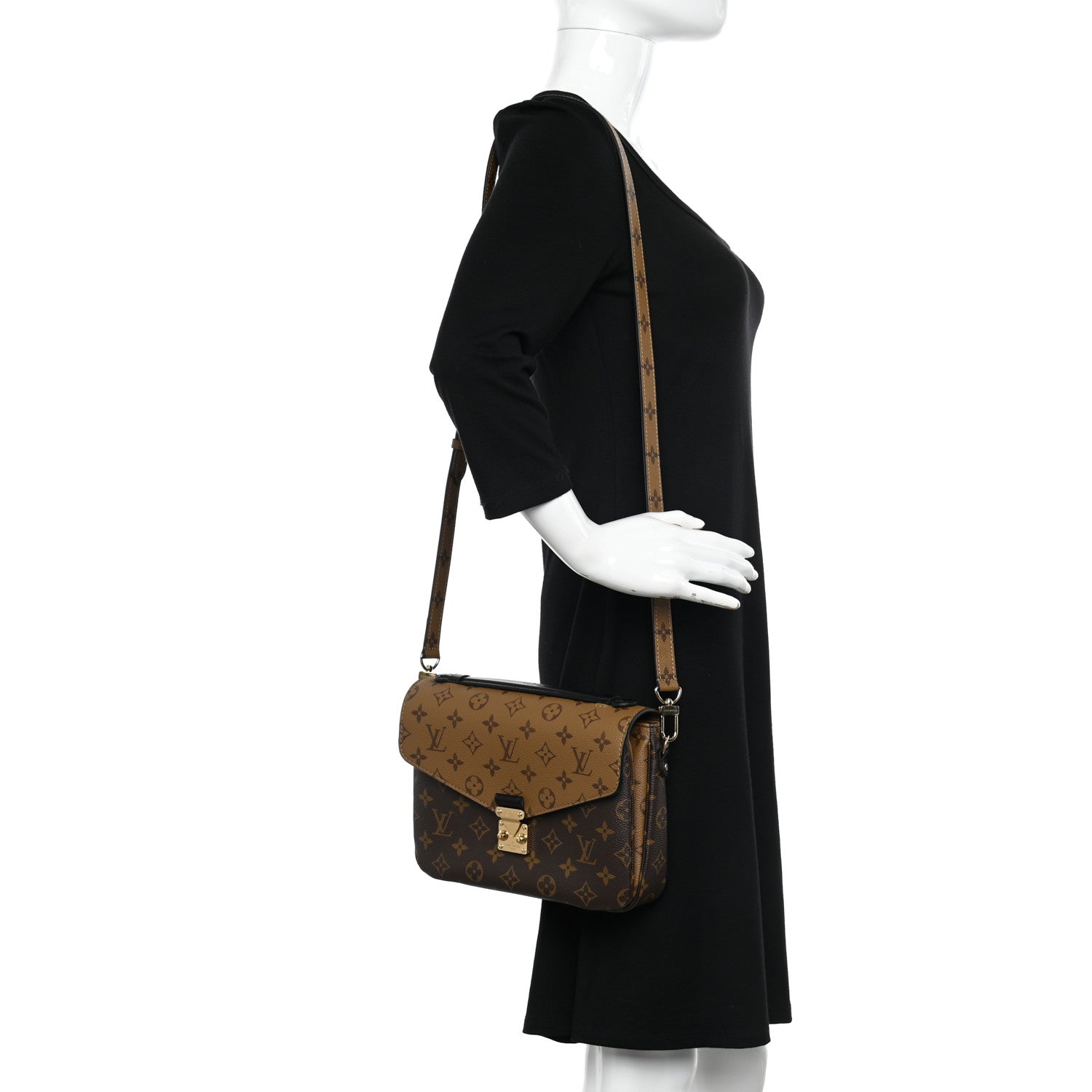 Louis Vuitton Reverse Monogram Pochette Metis 2 of 10