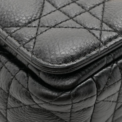 Christian Dior Calfskin Cannage Small Caro Bag Black 11 of 13