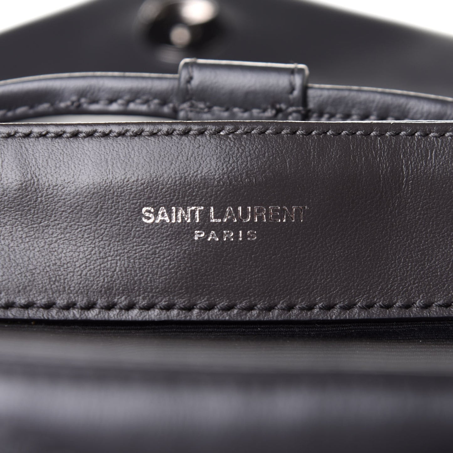 Calfskin Y Quilted Monogram Medium Loulou Backpack Asphalt