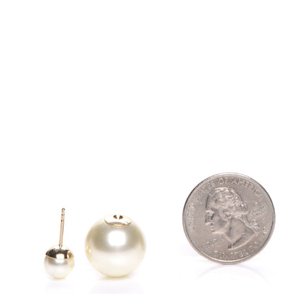 Christian Dior Pearl Mise En Dior Tribal Earrings 2 of 5