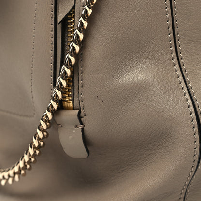 Chloe Suede Calfskin Medium Faye Backpack Motty Grey 11 of 12
