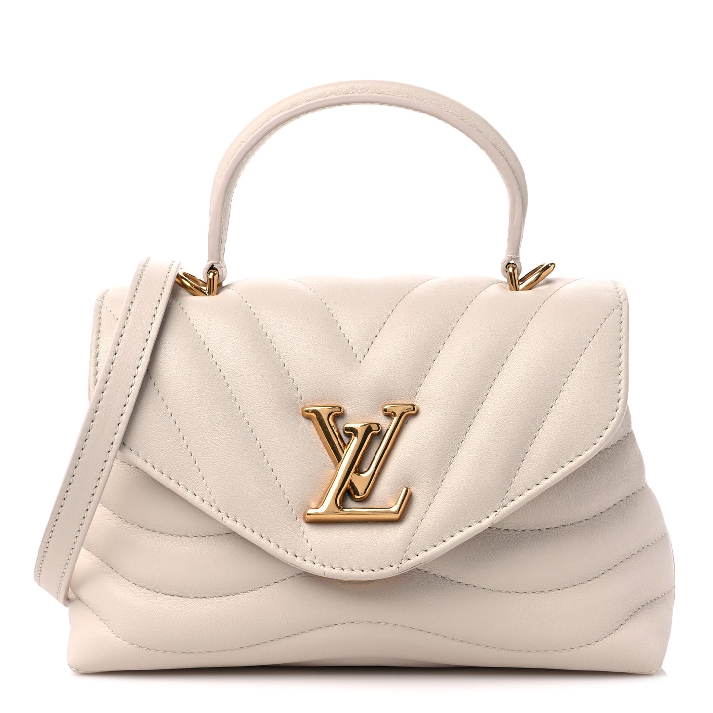 Calfskin Hold Me New Wave Ivory