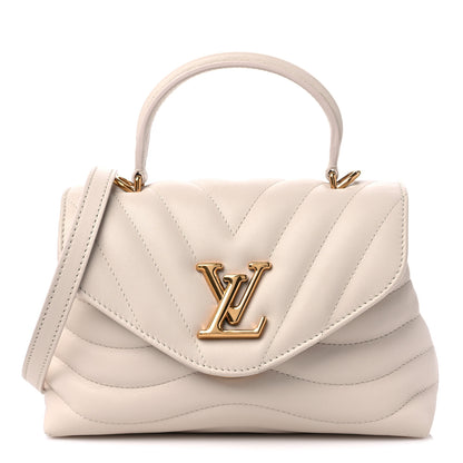 Louis Vuitton Calfskin Hold Me New Wave Ivory 1 of 9