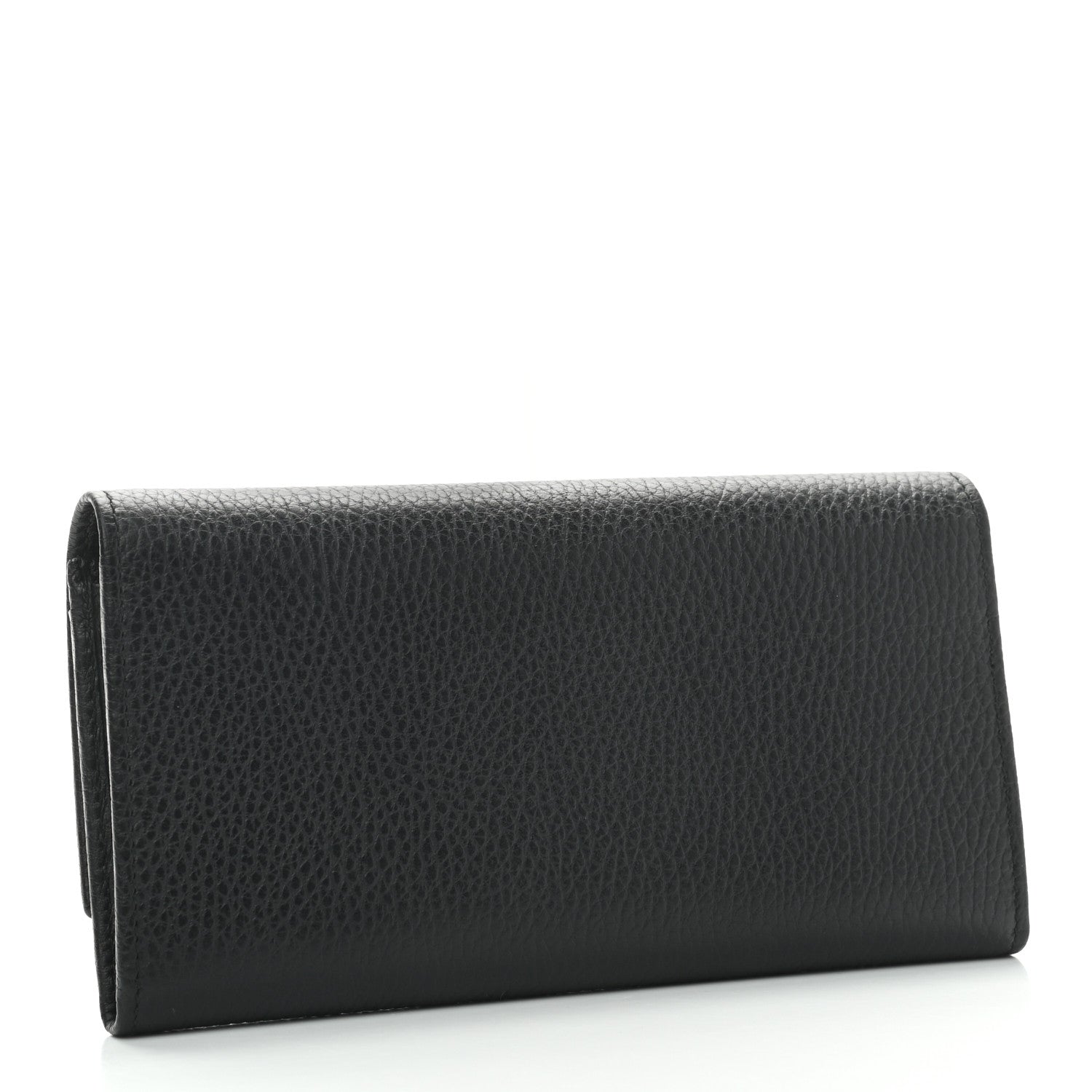 Gucci Calfskin Garden Continental Wallet Black 3 of 7