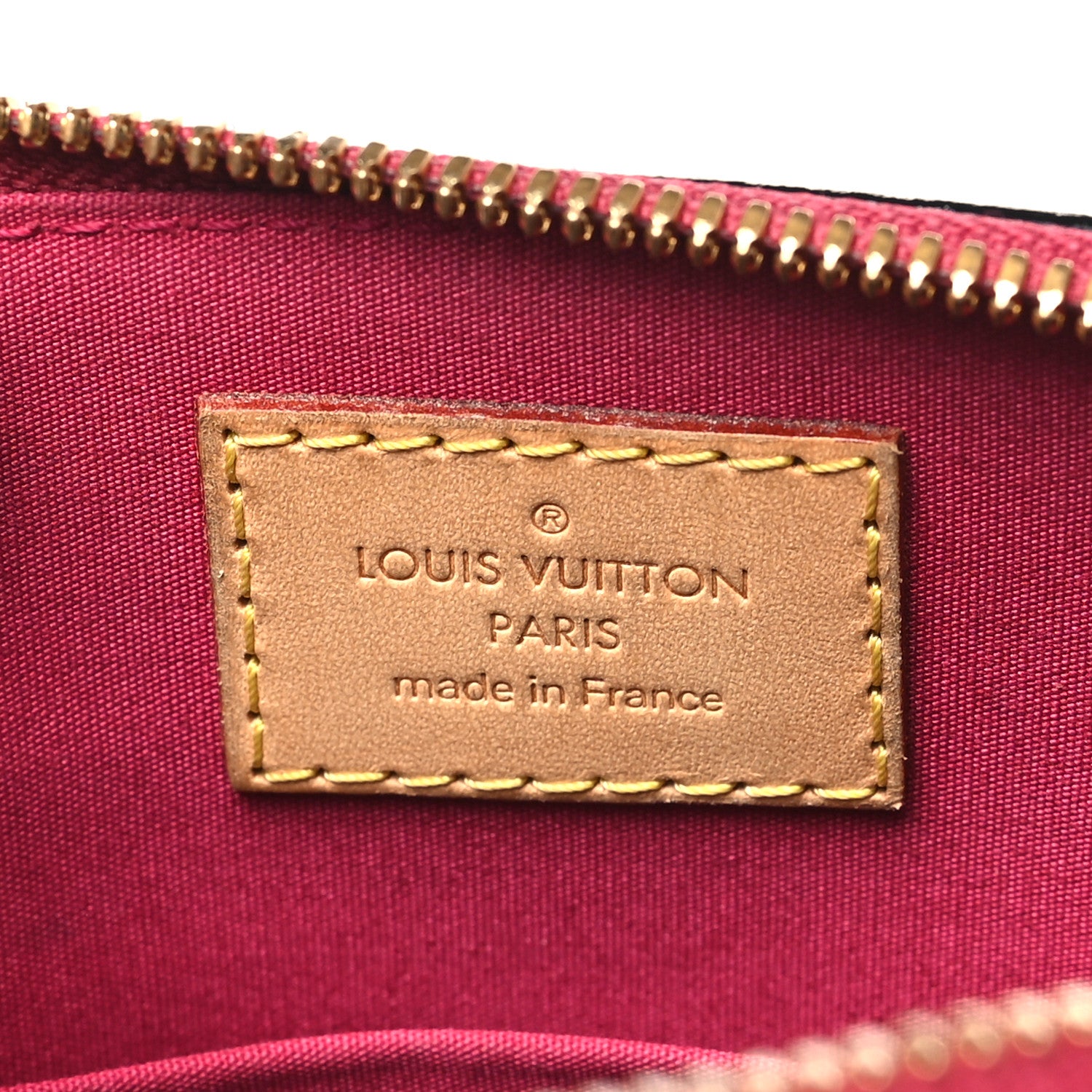 Louis Vuitton Vernis Alma BB Rose Indien 6 of 9