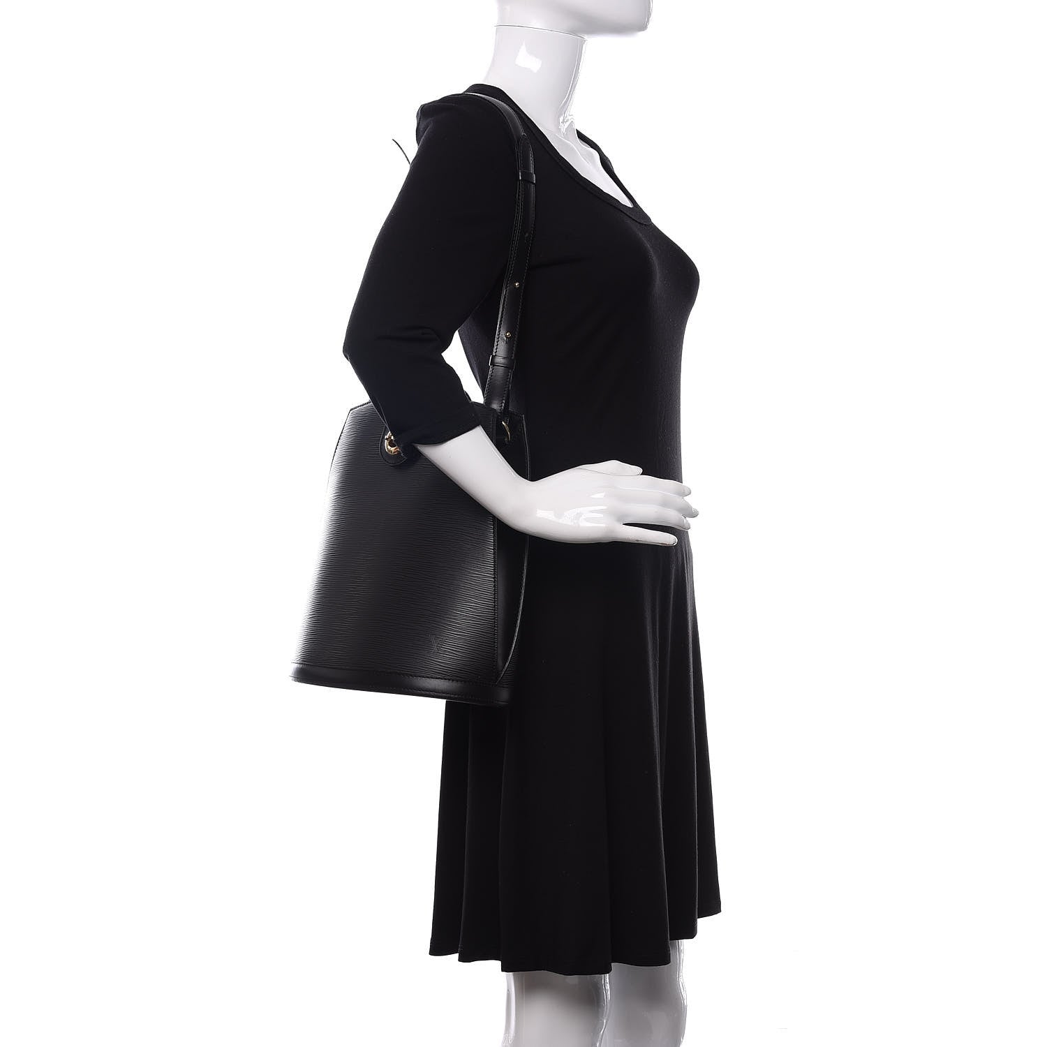 Louis Vuitton Epi Cluny Black 2 of 9