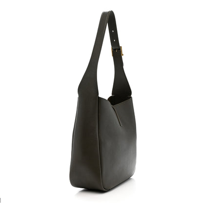 Saint Laurent Smooth Calfskin Small Le 5 A 7 Soft Hobo Light Musk 3 of 10