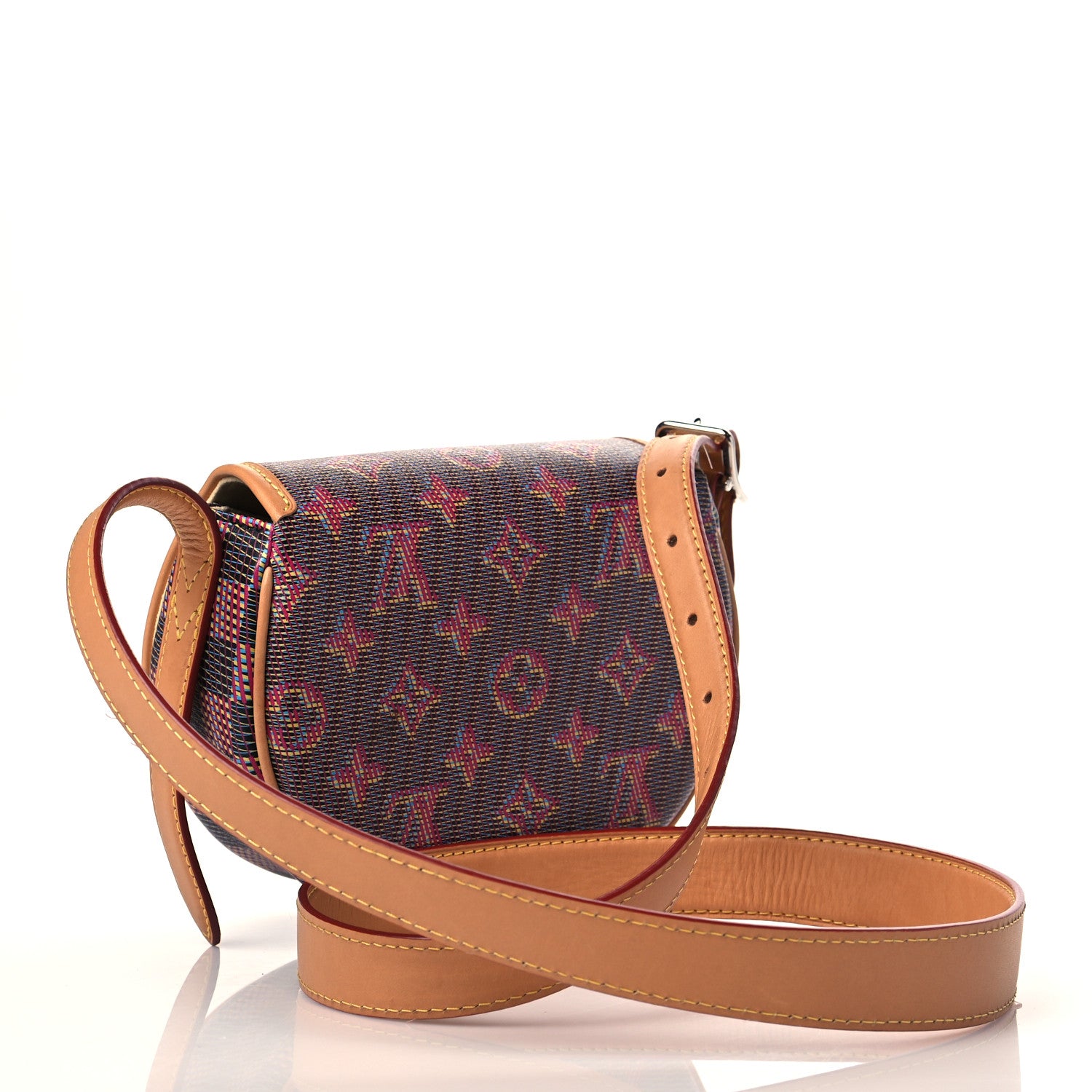 Louis Vuitton Monogram LV Pop Tambourin Rose 3 of 12