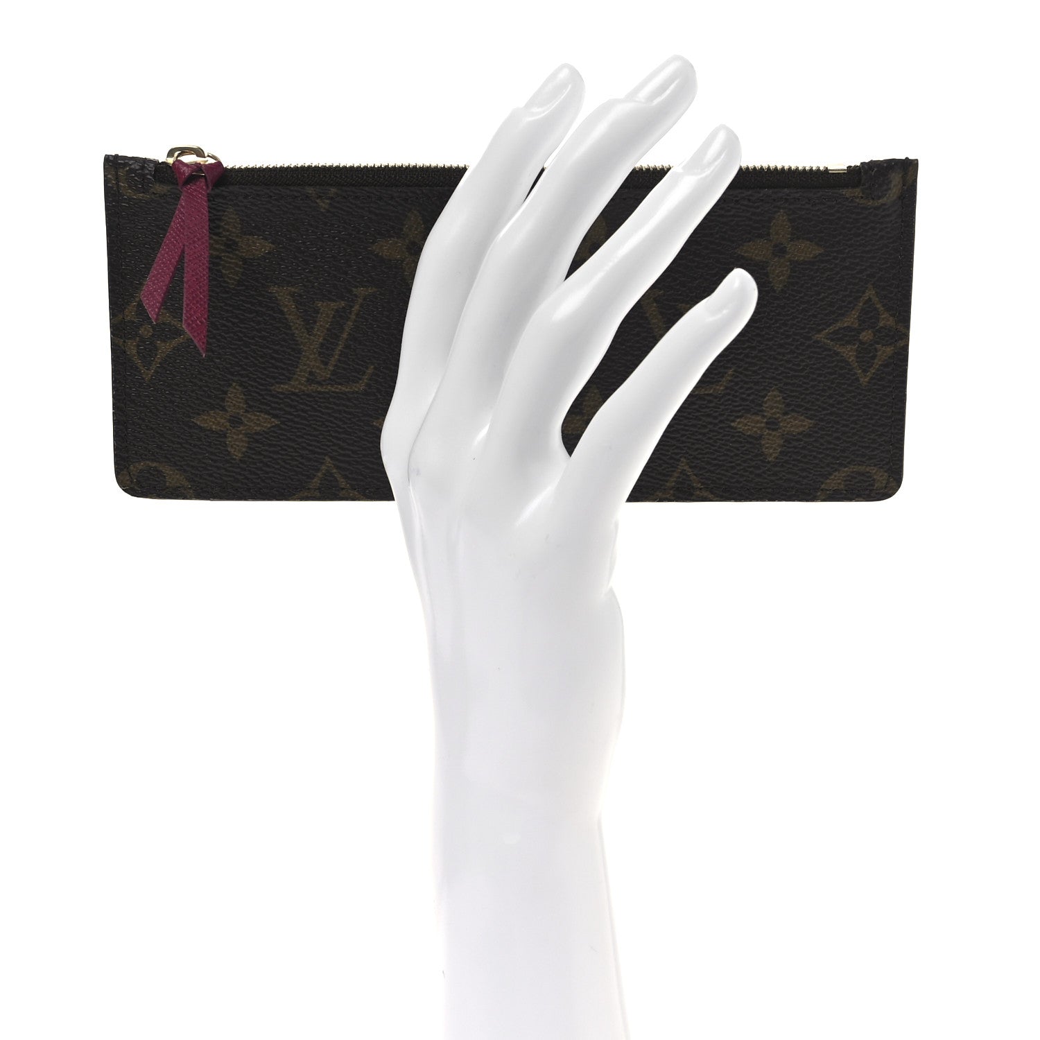 Louis Vuitton Monogram Josephine Wallet Zippered Insert Fuchsia