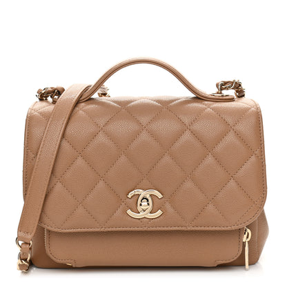 Chanel Caviar Quilted Medium Business Affinity Flap Brown 1 of 11