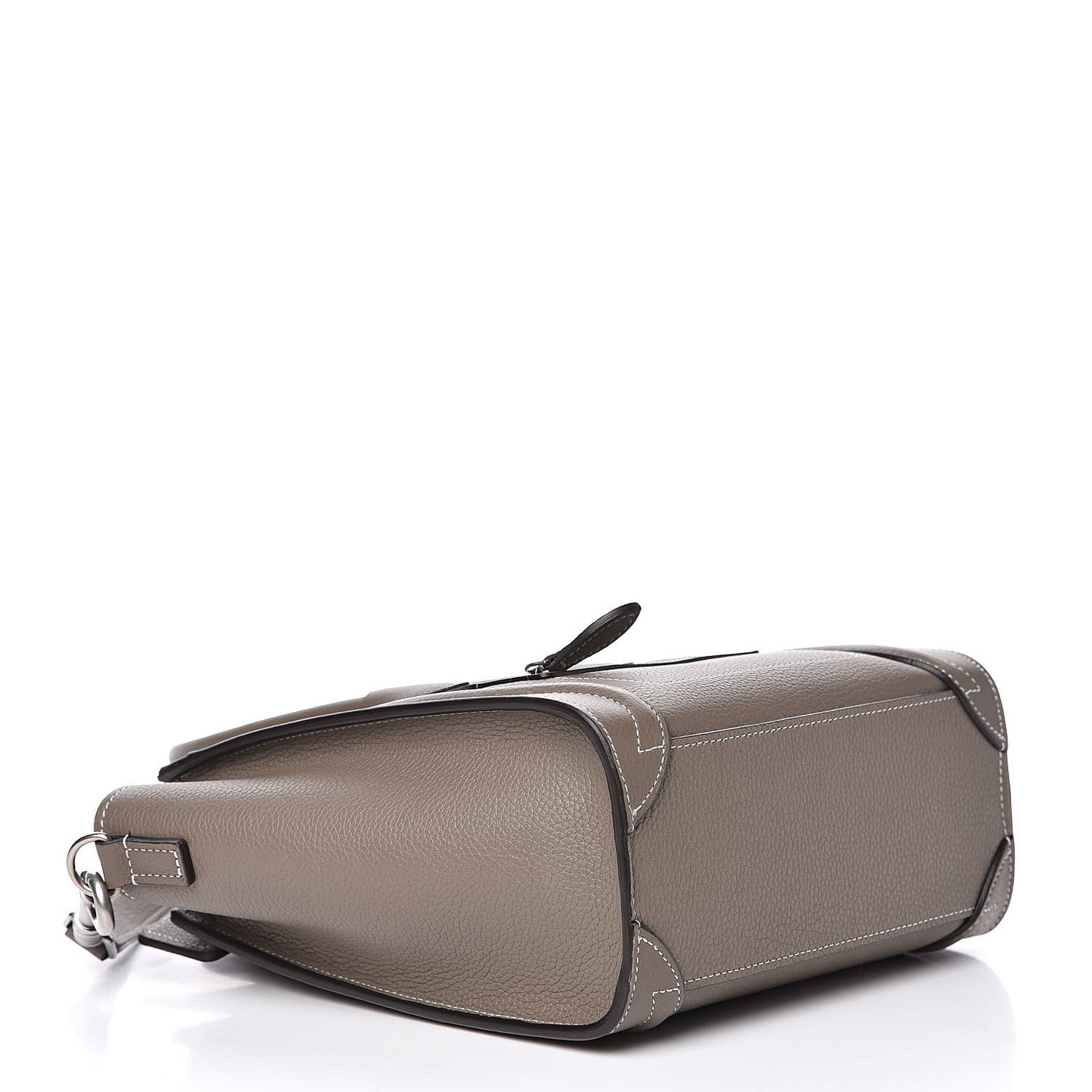 Drummed Calfskin Nano Luggage Souris