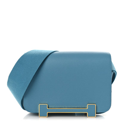 Hermes Chevre Mysore Geta New Bleu Jean 1 of 9