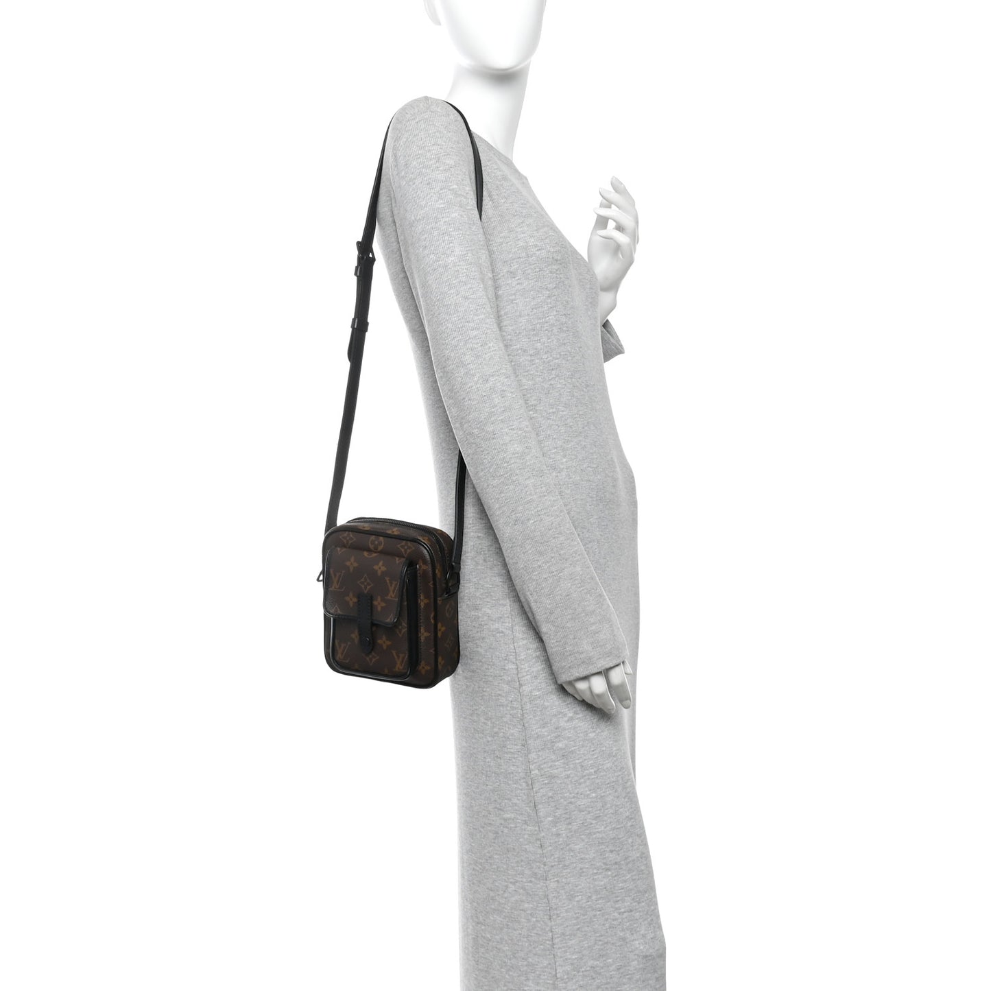 Monogram Macassar Christopher Wearable Wallet