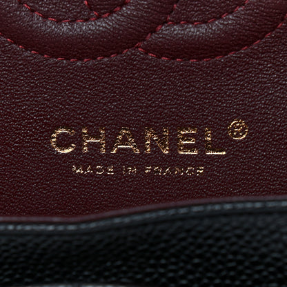 Chanel Caviar Quilted Small Double Flap Black 6 of 9