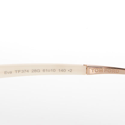 Tom Ford Eva Crossover Sunglasses TF374 Gold 5 of 7