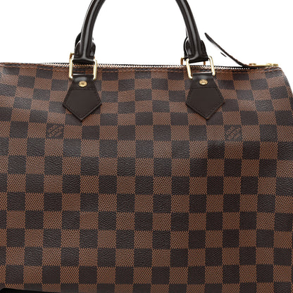 Louis Vuitton Damier Ebene Speedy 30 7 of 9