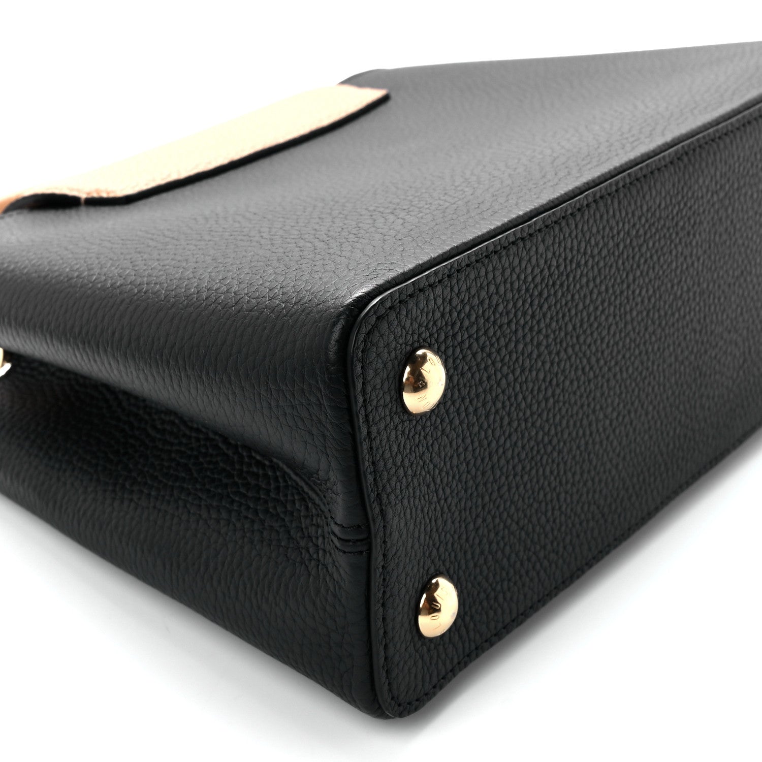 Louis Vuitton Taurillon Capucines PM Black Arizona 8 of 10