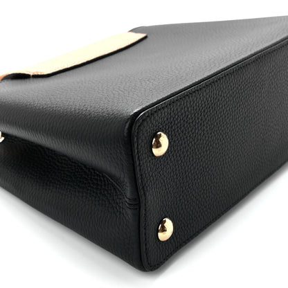 Louis Vuitton Taurillon Capucines PM Black Arizona 8 of 10
