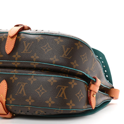 Louis Vuitton Monogram SC Flore Saumur Teal 9 of 9