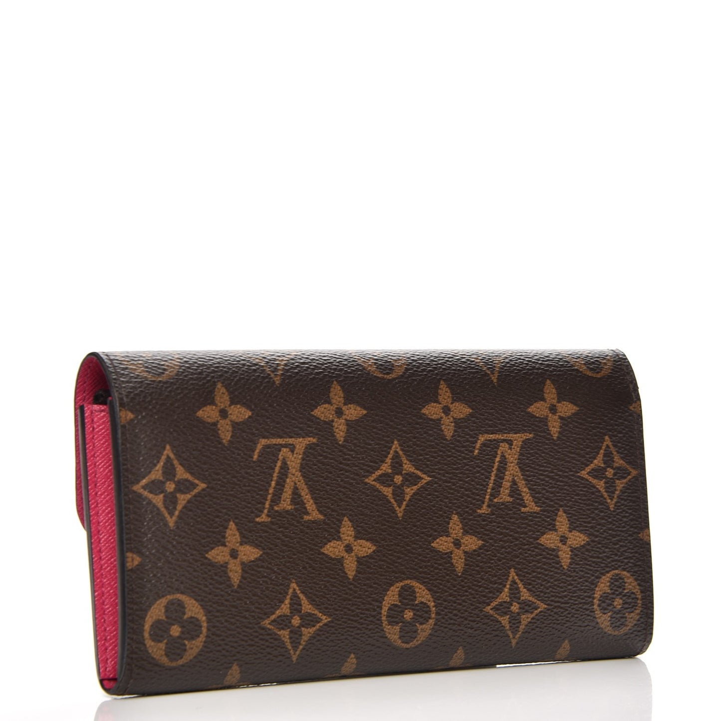 Monogram Emilie Wallet Hot Pink