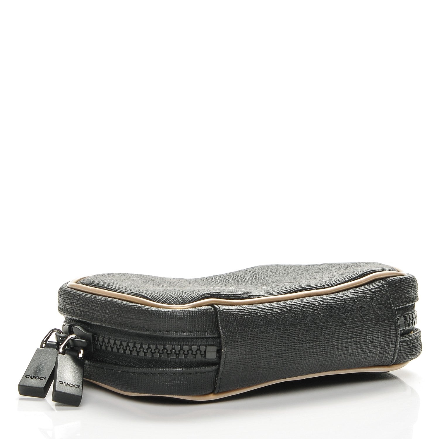 Gucci Coated Canvas Trademark Small Cosmetic Case Black 4 of 7