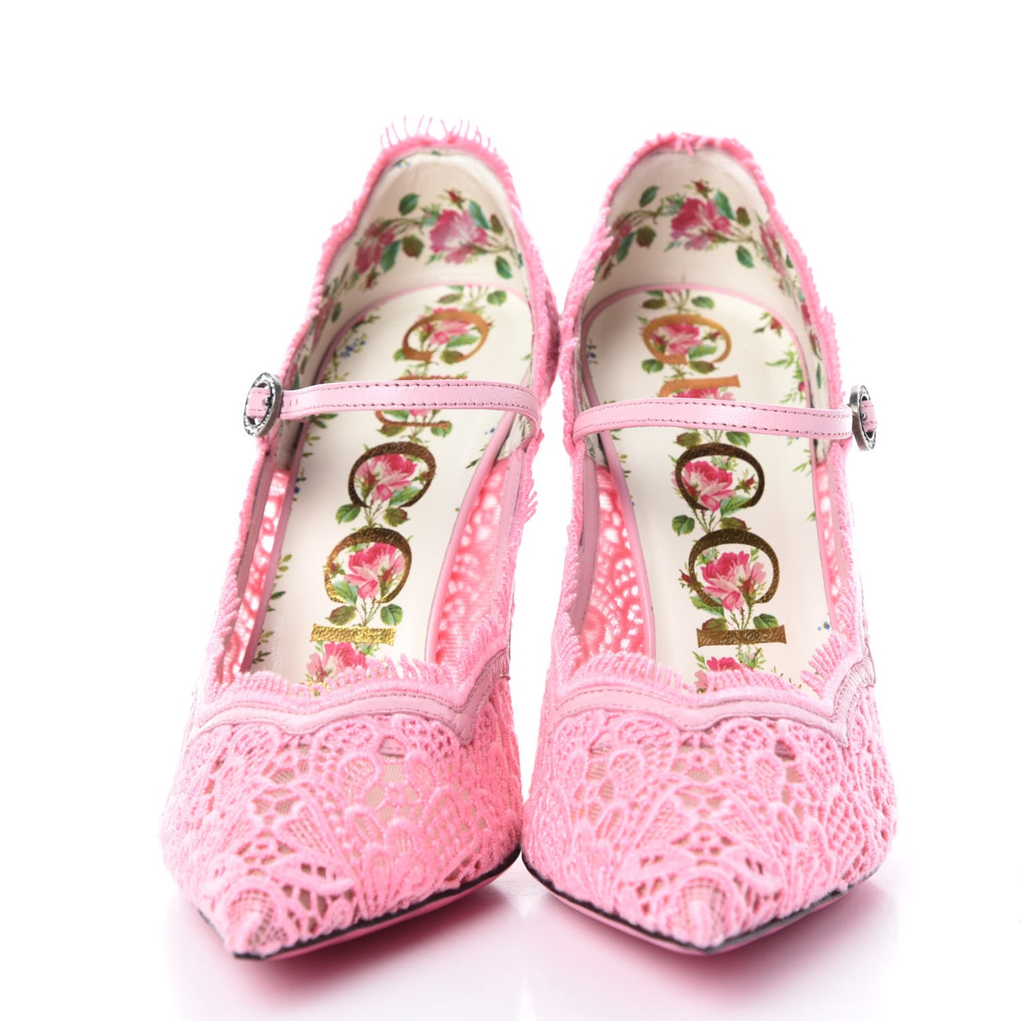 Lace Pizzo Venice Pumps 37 Sugar Pink