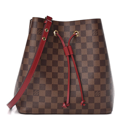 Louis Vuitton Damier Ebene Neonoe MM Cherry Berry 1 of 9