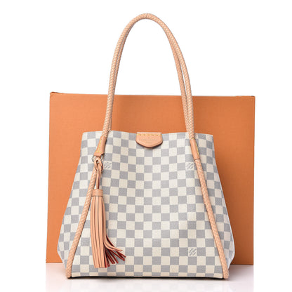 Louis Vuitton Damier Azur Propriano Rose Ballerine 12 of 12