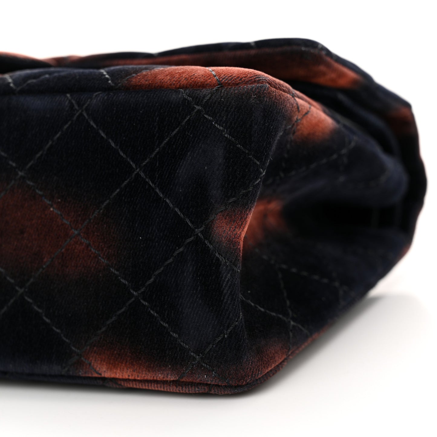 Ombre Velvet Quilted 2.55 Reissue 225 Flap Navy
