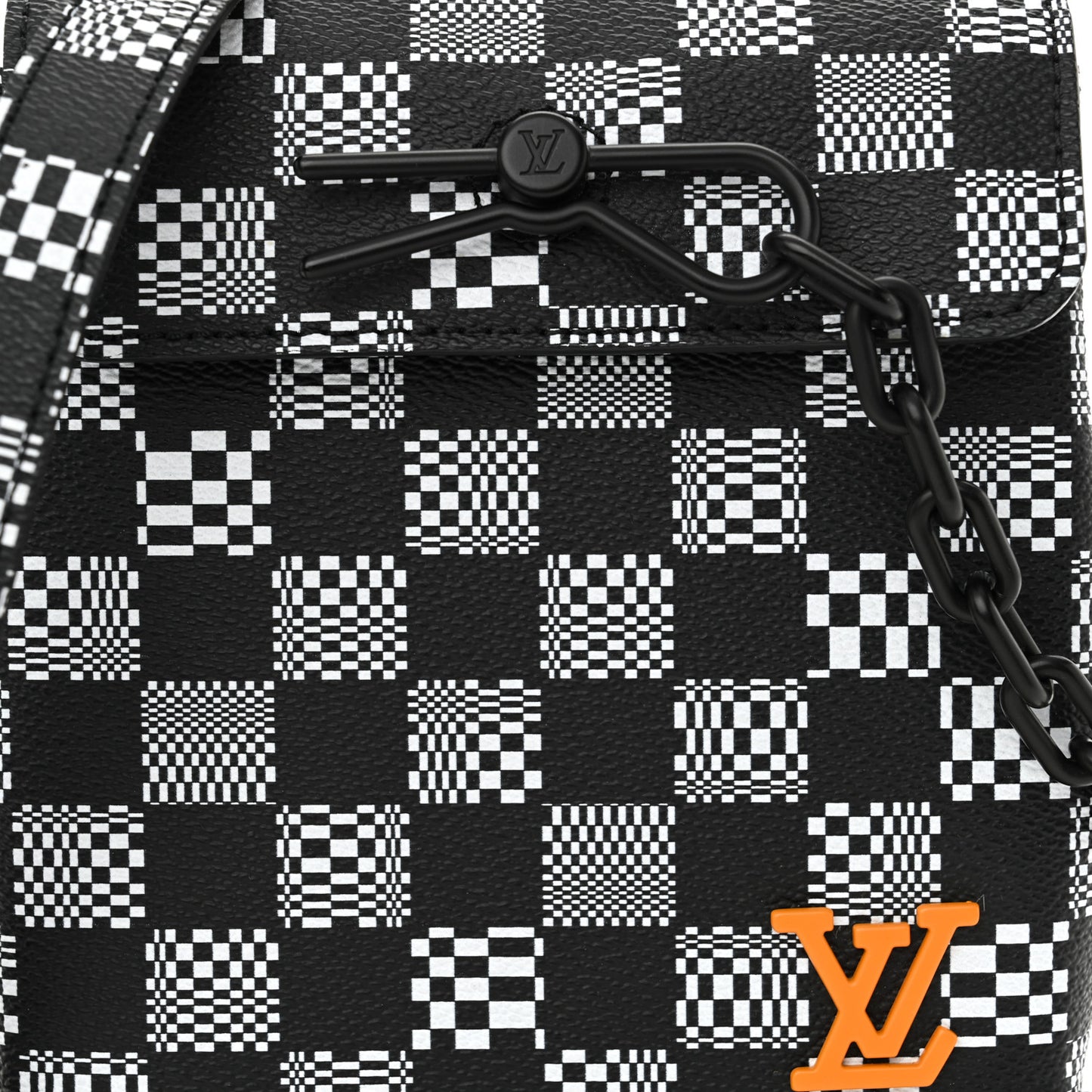 Damier Distorted Steamer XS