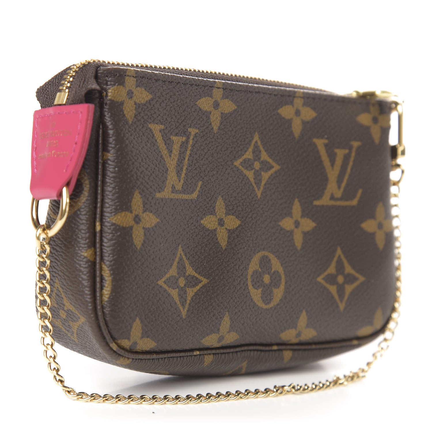 Louis Vuitton Monogram 2020 Christmas Animation Roller Coaster Mini Pochette Accessories Pivoine 3 of 8