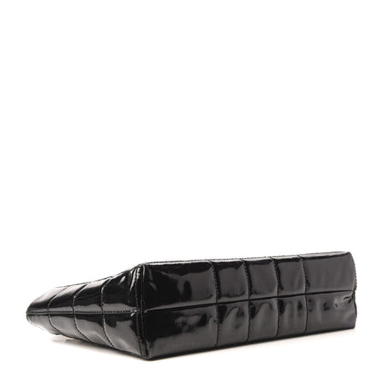 Chanel Patent Chocolate Bar CC Tote Black 4 of 9