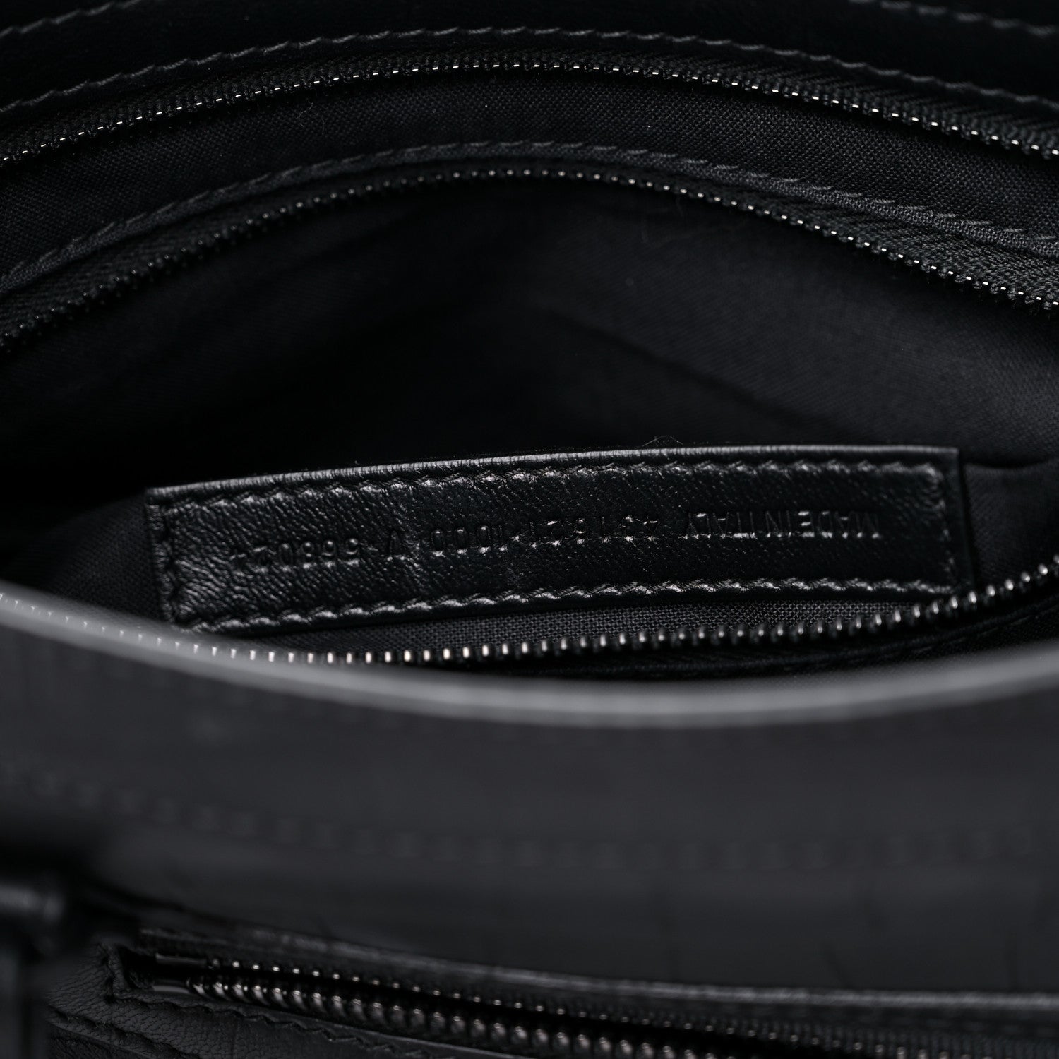 Balenciaga Matte Supple Lambskin Crocodile Embossed Classic Black Hardware S City Black 7 of 14