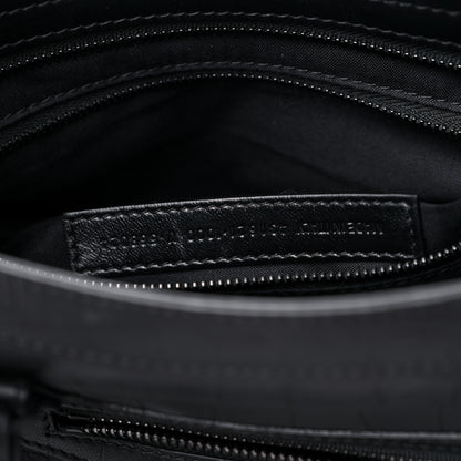 Balenciaga Matte Supple Lambskin Crocodile Embossed Classic Black Hardware S City Black 7 of 14