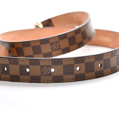 Louis Vuitton Damier Ebene Mini 25mm Belt 80 32 6 of 7